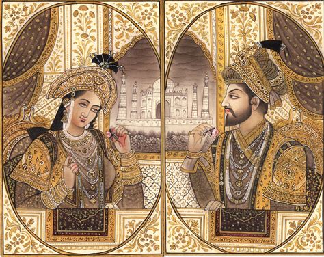   Chuyện Tình Shah Jahan và Mumtaz Mahal - Vẽ Tranh Miniatue & Phong Cách Nghệ Thuật Mughal