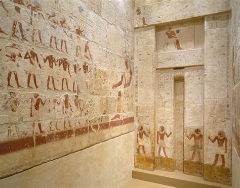 The Tomb of Perneb: A Journey Through Vibrant Painted Scenes and Intricate Hieroglyphic Tales!