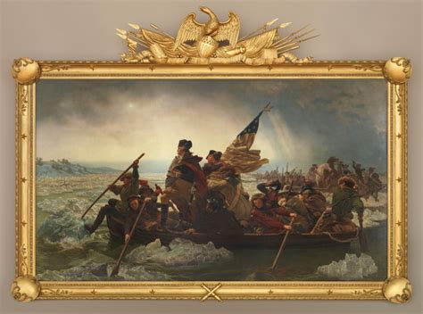  The Washington Crossing the Delaware - A Triumphant Tableau Frozen in Time!